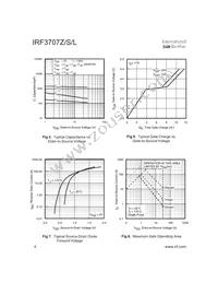 IRF3707ZSTRLP Datasheet Page 4