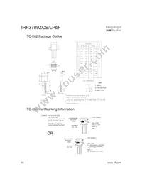 IRF3709ZCLPBF Datasheet Page 10
