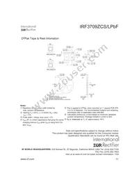 IRF3709ZCLPBF Datasheet Page 11