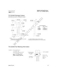 IRF3709ZS Datasheet Page 9