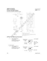 IRF4104 Datasheet Page 10