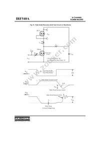 IRF540A Datasheet Page 6