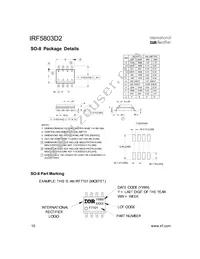 IRF5803D2TR Datasheet Page 10