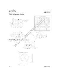 IRF5804TR Datasheet Page 8