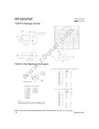 IRF5804TRPBF Datasheet Page 8