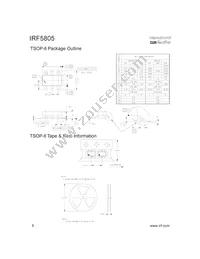 IRF5805TR Datasheet Page 8