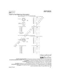 IRF5805TR Datasheet Page 9