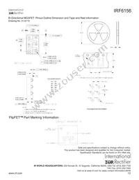 IRF6156 Datasheet Page 13