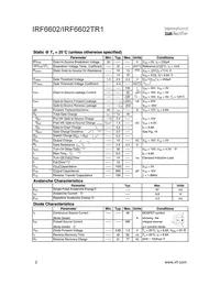 IRF6602 Datasheet Page 2