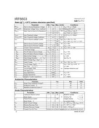 IRF6603TR1 Datasheet Page 2