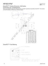 IRF6631TRPBF Datasheet Page 8