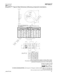 IRF6637TR1 Datasheet Page 9