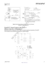IRF6638TRPBF Datasheet Page 7