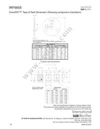 IRF6655TR1 Datasheet Page 10