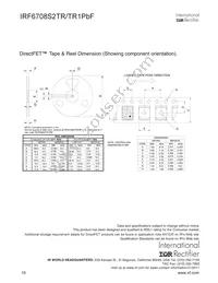 IRF6708S2TRPBF Datasheet Page 10