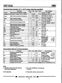 IRF7202TR Datasheet Page 2