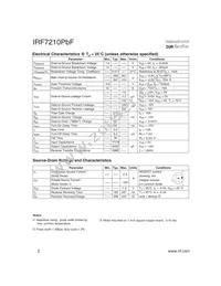 IRF7210TRPBF Datasheet Page 2