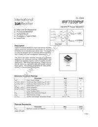 IRF7233PBF Cover