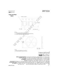 IRF7233TR Datasheet Page 7