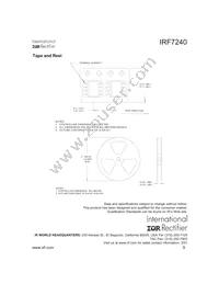 IRF7240TR Datasheet Page 9