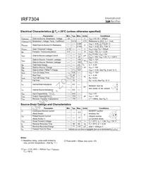 IRF7304TR Datasheet Page 2