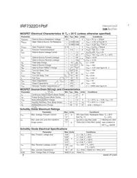 IRF7322D1PBF Datasheet Page 2