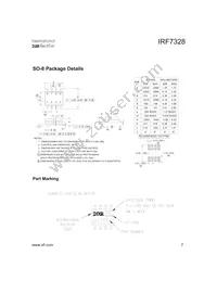 IRF7328TR Datasheet Page 7