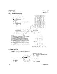 IRF7329TR Datasheet Page 8