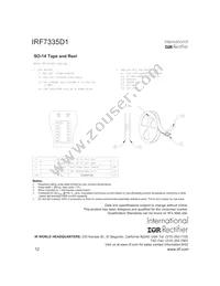 IRF7335D1TR Datasheet Page 12