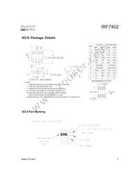 IRF7402TR Datasheet Page 7