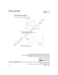 IRF7421D1PBF Datasheet Page 8