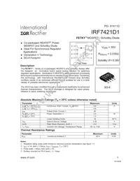 IRF7421D1TR Cover