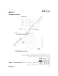 IRF7433TR Datasheet Page 9