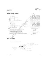 IRF7451TR Datasheet Page 7