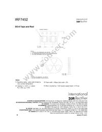 IRF7452TR Datasheet Page 8