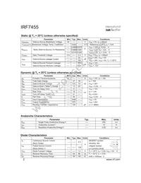 IRF7455 Datasheet Page 2