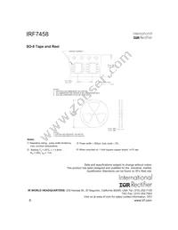 IRF7458TR Datasheet Page 8