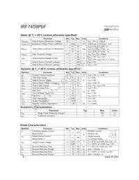 IRF7459TRPBF Datasheet Page 2