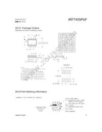 IRF7459TRPBF Datasheet Page 7