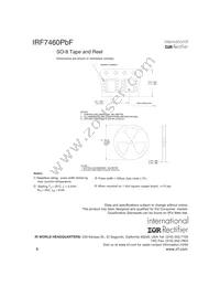 IRF7460PBF Datasheet Page 8