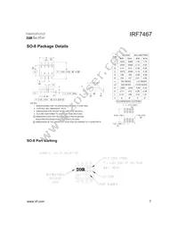 IRF7467TR Datasheet Page 7