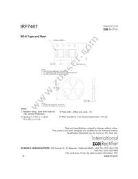 IRF7467TR Datasheet Page 8