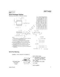 IRF7492 Datasheet Page 7