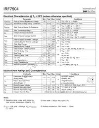 IRF7504TR Datasheet Page 2