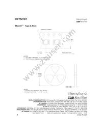 IRF7521D1TR Datasheet Page 8