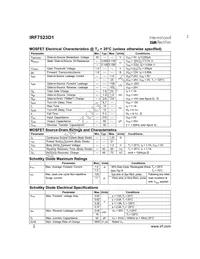 IRF7523D1TR Datasheet Page 2