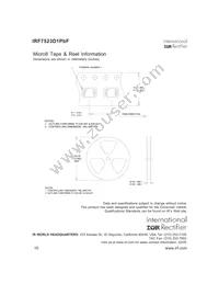 IRF7523D1TRPBF Datasheet Page 10