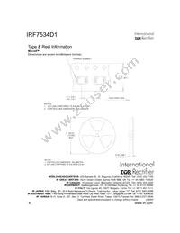 IRF7534D1TR Datasheet Page 8