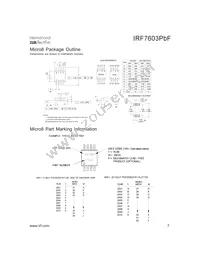 IRF7603TRPBF Datasheet Page 7