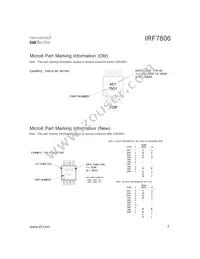 IRF7606TR Datasheet Page 7